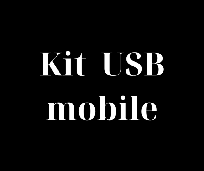 Kit USB mobile