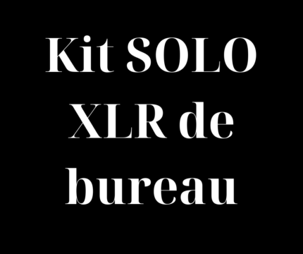 Kit solo XLR de bureau