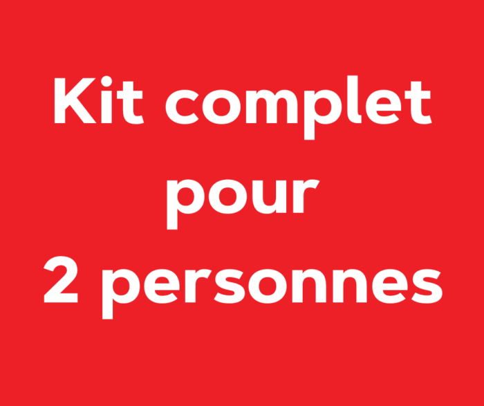 Kit complet pour 2 personnes